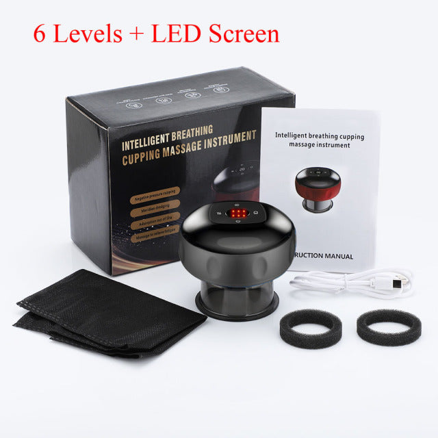 Electric Cupping Therapy Set - Deep Tissue Massage Relief