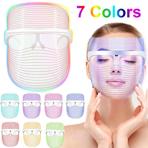7-Color LED Face Mask - Professional Anti-Aging Treatment
