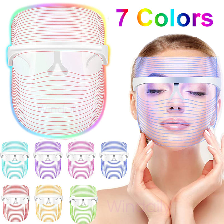 7-Color LED Face Mask - Professional Anti-Aging Treatment